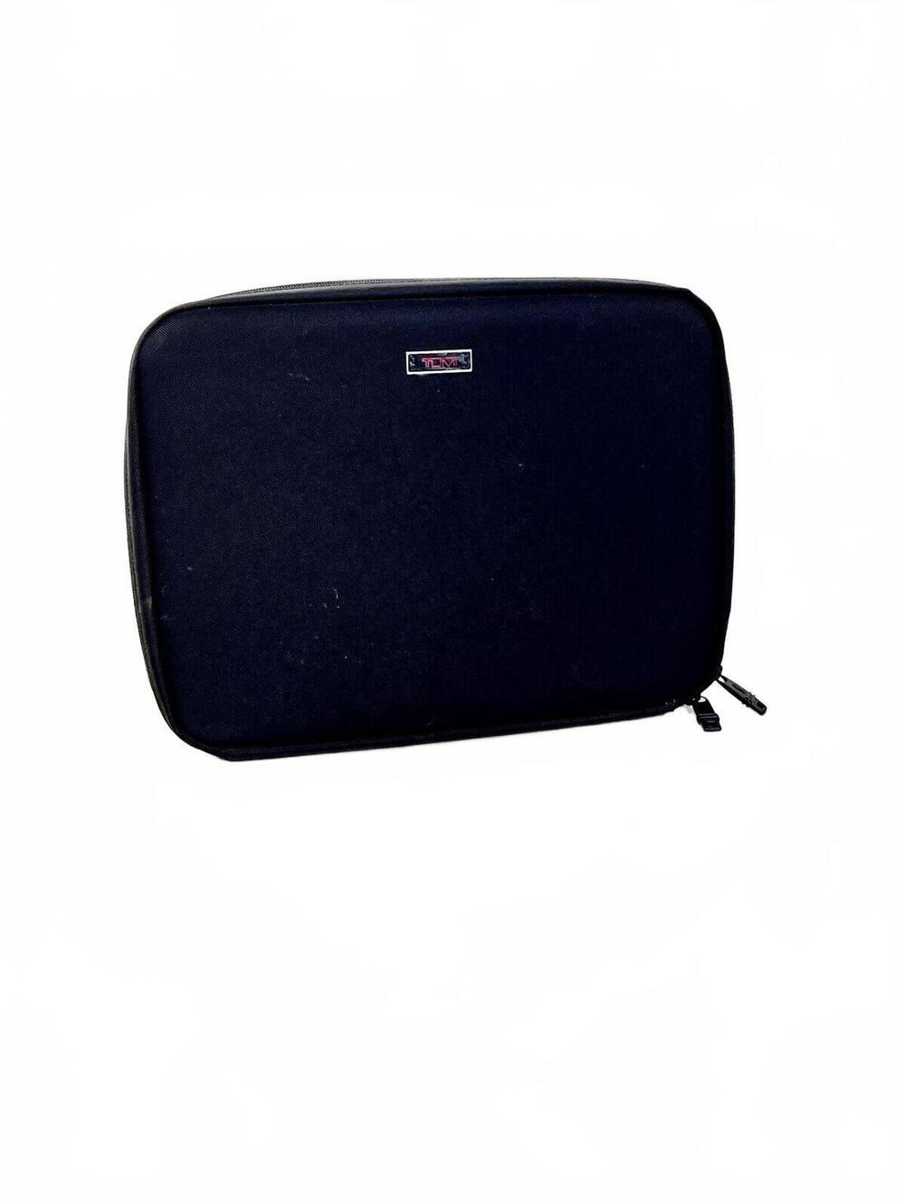 TUMI Black Nylon Laptop Carrying Case Portfolio Sleeve Organizer